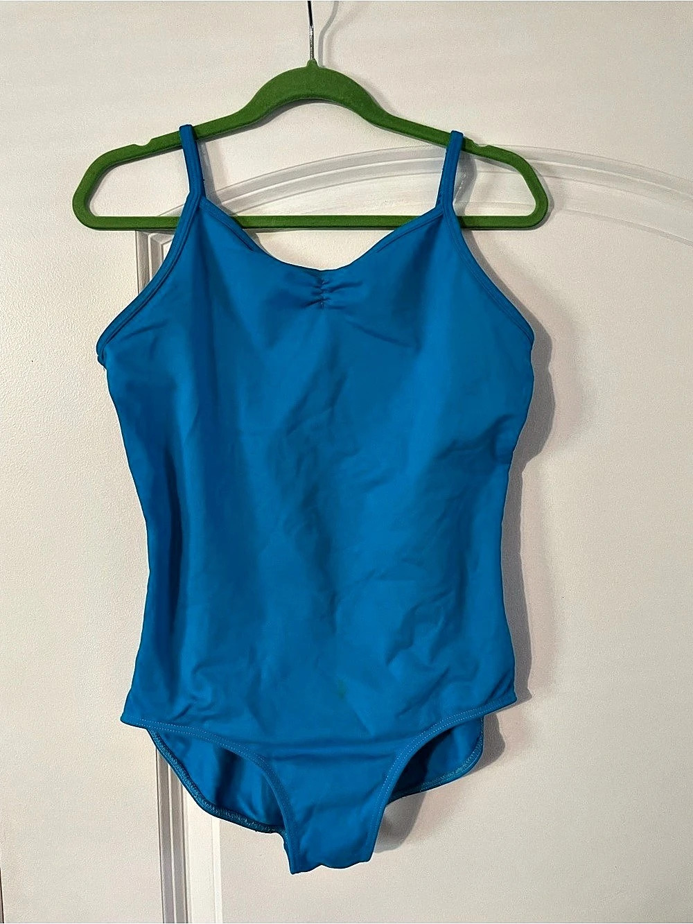 Revolution Classic Pinch-Front Camisole Leotard, size LC, color Marine